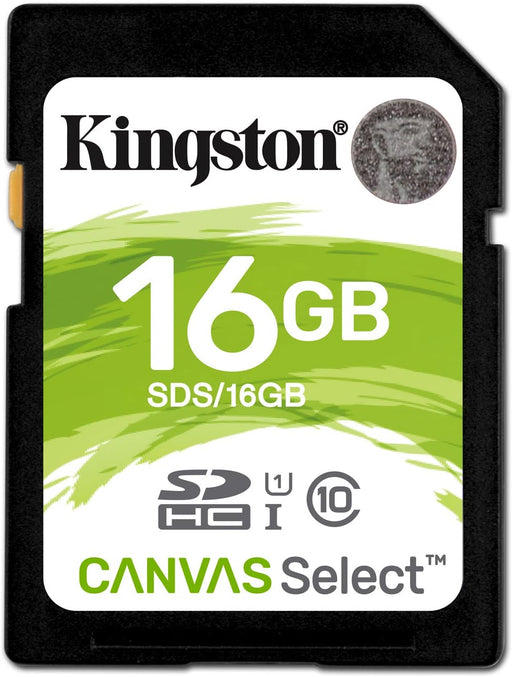 Memoria Kingston Canvas Select Plus SDHC UHS-I U1 de 16GB, Clase 10