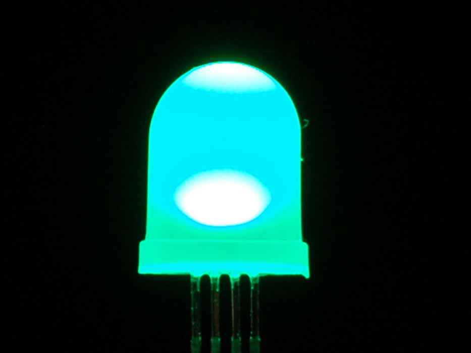 LED RGB Difuso de 10mm