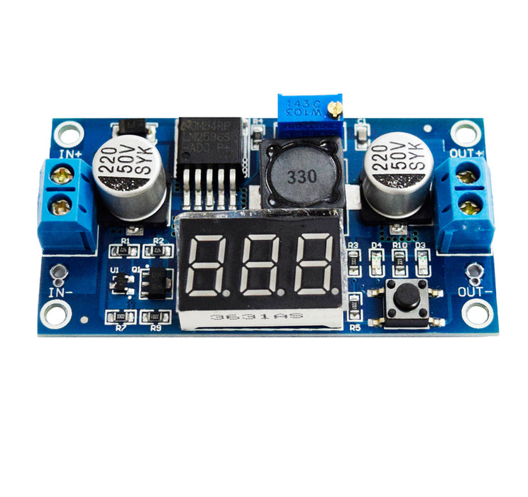 Dc-dc Módulo De Fuente De Alimentación Reductor Ajustable Voltaje Y Pantalla Lcd Actual | Bodega