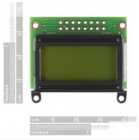 LCD Básico 8x2 - Negro en Verde 5V