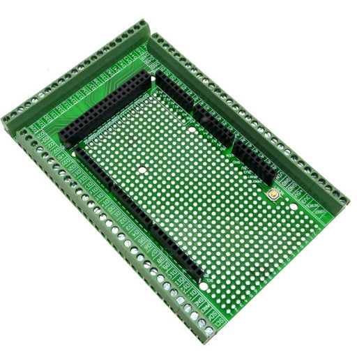 Shield para Arduino Mega 2560 R3 con bloques de terminales