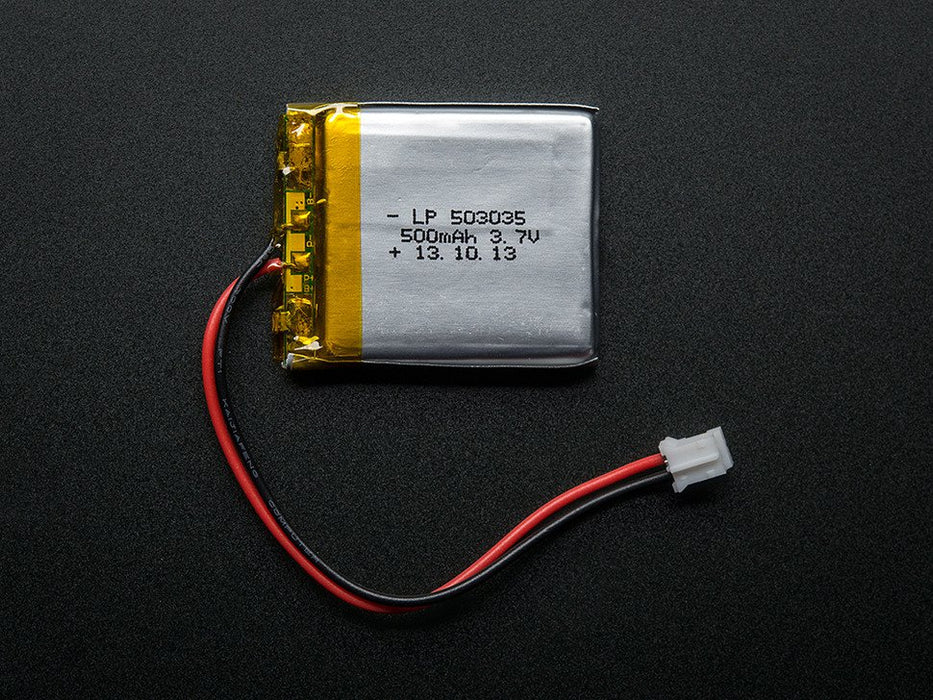 Batería LiPo - 500mAh