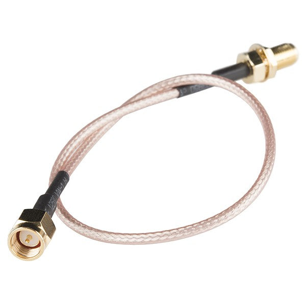 Cable de interfaz - SMA Hembra-Macho (25 cm)
