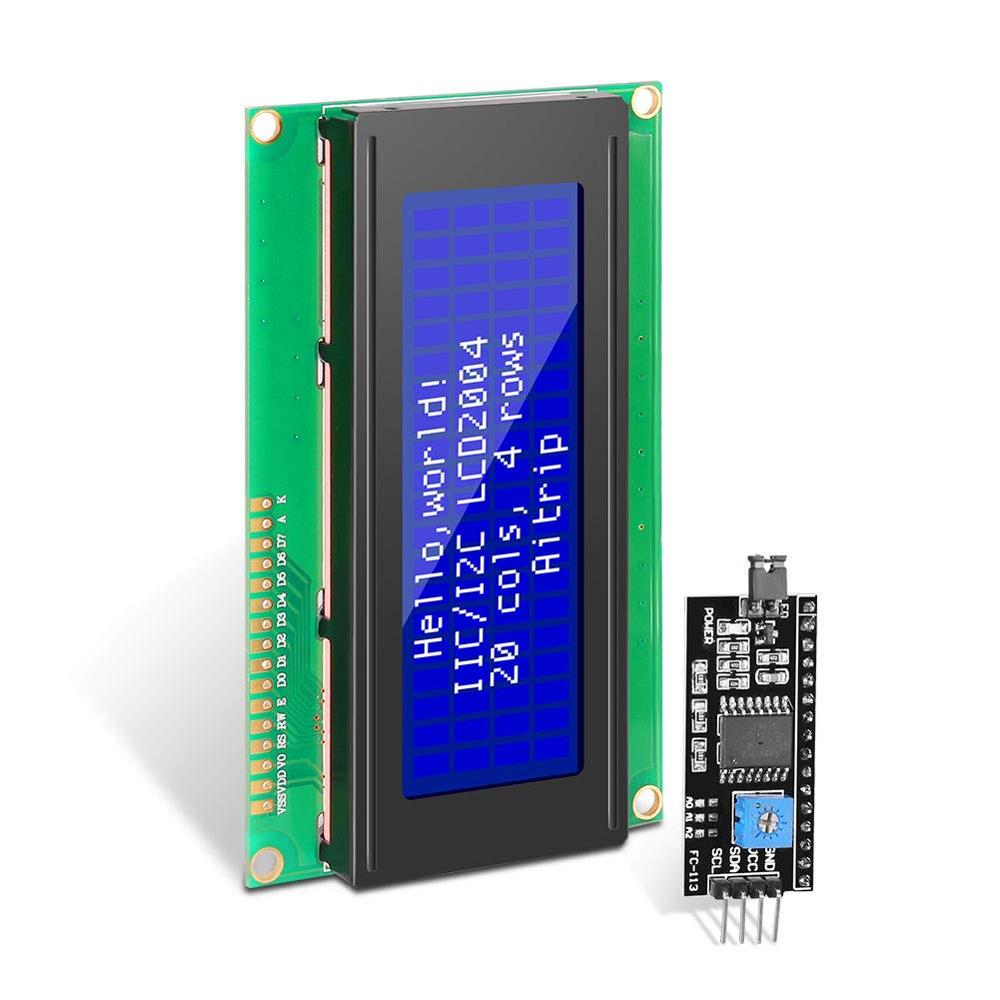 LCD 20x4 2004A con modulo I2C— Techmake Solutions
