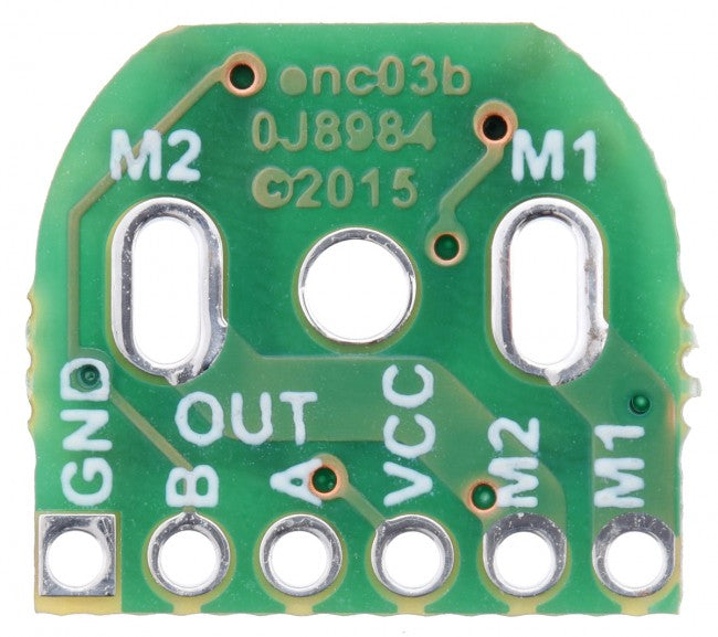 Par de codificadores magnéticos para micro motorreductor, 12CPR, 2.7-18V