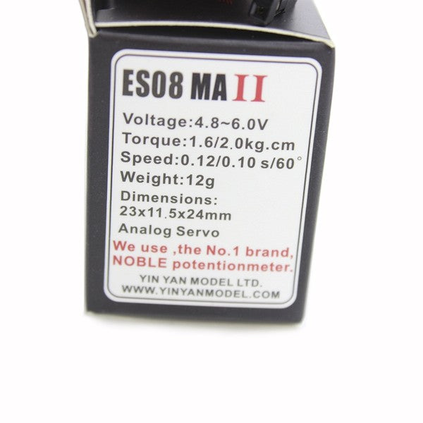 Mini Servo con engranes de metal ES08MA EMAX